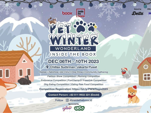 Waktunya Rasakan Keseruan Bareng Anabul di Pet Winter Wonderland 2023