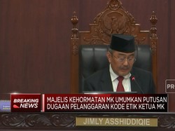 Anwar Usman Cs Terbukti Langgar Kode Etik Hakim Konstitusi