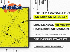 Kesempatan Terakhir! detikcom Bagi 10 Tiket Art Jakarta 2023