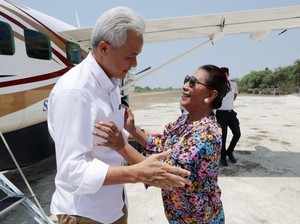 Ganjar Ungkap Isi Pertemuan dengan Susi Pudjiastuti di Pangandaran