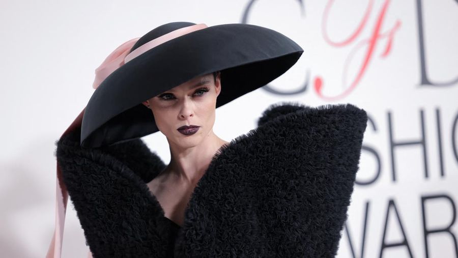 Kim Kardashian menghadiri CFDA Fashion Awards di Manhattan, New York City, AS, 6 November 2023. (REUTERS/Andrew Kelly)