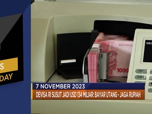 Devisa RI Susut Jadi USD 134 M Hingga Citigroup PHK Karyawan