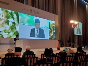 Di Depan Pemuka Agama Dunia, Ketum PBNU Usulkan Strategi Menyelesaikan Konflik Global