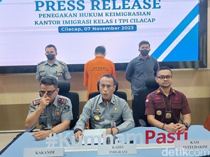 Nekat Bikin Paspor RI, WNA China Diamankan Kantor Imigrasi Cilacap