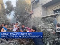 Korban Tewas Tembus 10 Ribu, Israel Tolak Gencatan Senjata