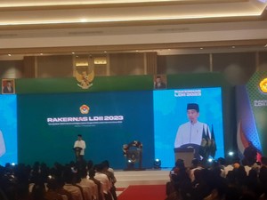 Jokowi Puji Silat di Rakernas LDII: Karena Ketumnya Pak Prabowo