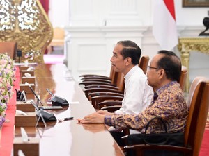 Jokowi Terima Pengurus PWI, Imbau Jaga Pemilu Damai