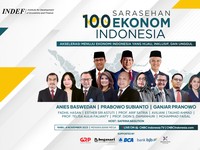 Capres-Cawapres Siap Adu Gagasan di Sarasehan 100 Ekonom 2023