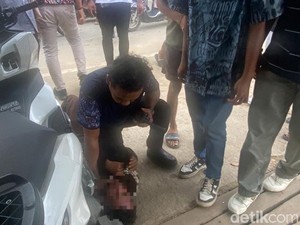 Siswa SMK Tawuran Lempar Batu-Bawa Sajam, 2 Orang Diamankan Polisi
