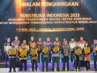 Waskita Raih 3 Penghargaan di Ajang Konstruksi Indonesia 2023