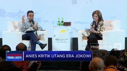 Anies Kritik Utang Era Pemerintahan Jokowi