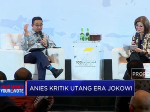 Anies Kritik Utang Era Pemerintahan Jokowi