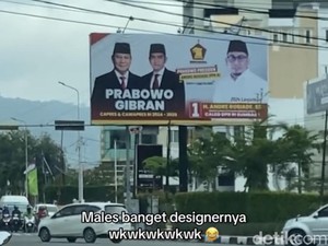 Heboh Baliho Prabawo-Gibran di Sumbar Pakai Foto Sandi, Hanya Ganti Kepala