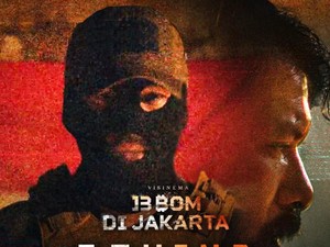 Penampakan Rio Dewanto Jadi Teroris Brutal Dalam Film 13 Bom di Jakarta