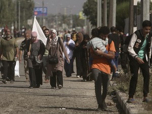 Tentara Israel: 50 Ribu Warga Palestina Tinggalkan Gaza Utara Menuju Selatan