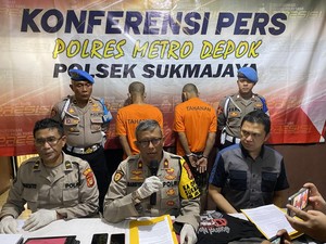 Polisi Ungkap 2 Maling Pembobol Rumah Warga Depok Sudah Beraksi di 20 Tempat