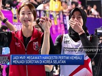 Mantap ! Jadi MVP, Megawati Hangestri Pertiwi Kembali Menjadi