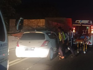 Wanita Korban Terjepit Truk di Tol Bintaro Terluka di Kepala