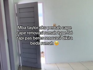 Viral Renovasi Rumah Tipe 36 Jadi Terlihat Mewah, Hasilnya Dikira Beda Rumah