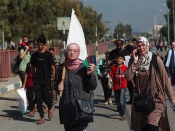 Potret Gaza Terkini, Warga Terusir dari Tanah Sendiri
