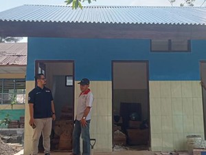Penegasan Disdik Pangkep Proyek WC SMP Setengah Miliar Rupiah Sesuai Juknis