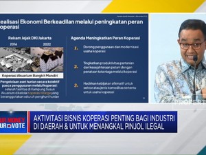 Anies Beberkan Keuntungan Aktivasi Koperasi Bagi RI