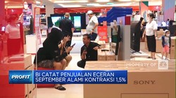 BI Catat Penjualan Eceran September Alami Kontraksi 1,5%