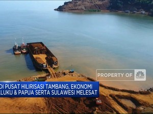 Hilirisasi Tambang Pacu Ekonomi Sulawesi, Maluku, & Papua