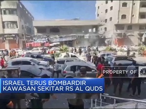 Israel Terus Bombardir Kawasan Sekitar RS Al Quds