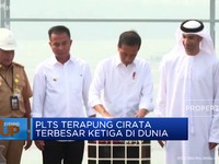 Jokowi Resmikan PLTS Terapung Cirata, Terbesar Di ASEAN