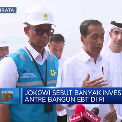 Jokowi Sebut Banyak Investor Antre Bangun EBT Di RI