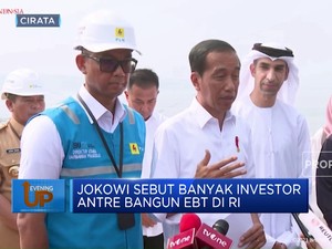 Jokowi Sebut Banyak Investor Antre Bangun EBT Di RI