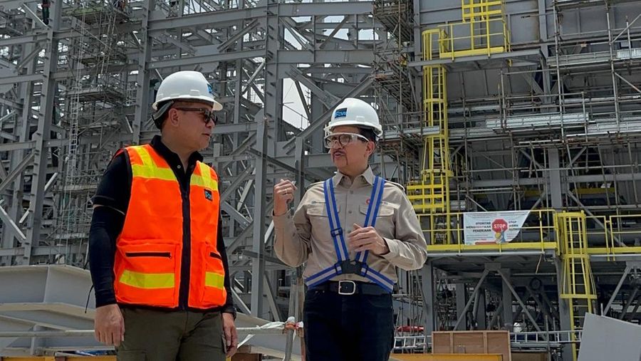 Kunjungan Wakil Menteri BUMN ke Smelter Freeport Gersik. (Dok. PT Freeport Indonesia)