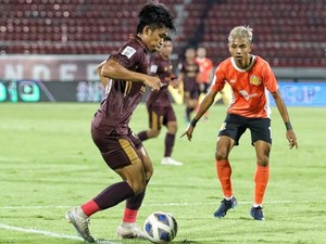 Gol Indah Dorde Maksimovic Buat PSM Tertinggal 0-1 dari Hougang United