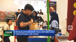 Penjualan Eceran RI Pada Oktober 2023 Terkontraksi 1,5% (MoM)