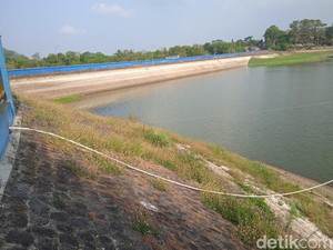 Volume Air Waduk Darma Surut 19 Juta Kubik