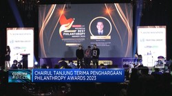 Chairul Tanjung Terima Penghargaan Philanthropy Awards 2023