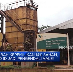 Jadi Pengendali Vale!, MIND ID Tambah Kepemilikan 14% Saham