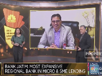 BJTM Raih Most Expansive Regional Bank in Micro & SME Lending