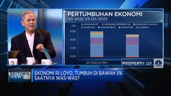 Video: Ekonomi Tumbuh di Bawah 5%, Jokowi Kudu Was-was?