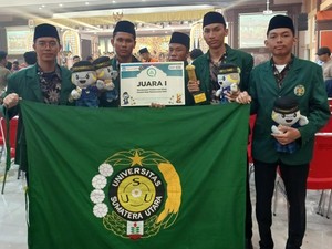 USU Raih Peringkat 4 Nasional dalam MTQMN XVII UB 2023