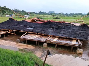 15 Insiden Bencana di Bogor Kemarin: Bocah Hanyut-Fasilitas Wisata Roboh