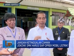 Jokowi: SMK Harus Siap Oprek Mobil Listrik!
