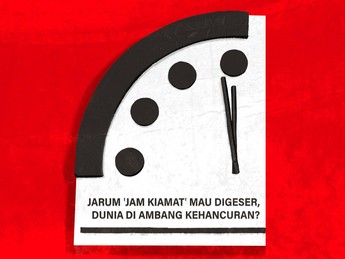 Jarum 'Jam Kiamat' Mau Digeser, Dunia di Ambang Kehancuran?