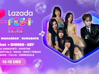 Yuk Beli Tiket Konser Musik Lazada Fest 12.12 di Lazada 11.11