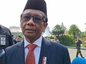 Mahfud soal Menteri-Wamen Jadi Tersangka: Yang Belum Tertangkap, Hati-hati