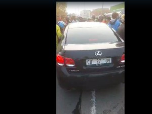Lexus Nopol Kedubes Tabrak Orang di Koja Pernah Viral Buntuti Wanita