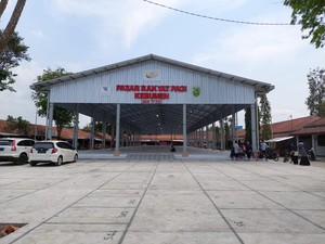 Segera Diresmikan, Pasar Pagi Kebumen Bisa Tampung 700 Pedagang