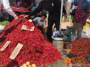Cabai di Palembang Mahal Lagi Usai Harga Turun, Konsumen: Kayak Kena Prank