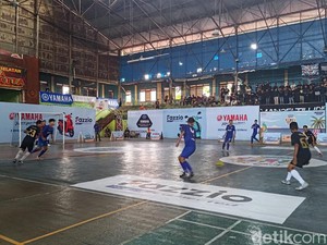 Classy Yamaha Youth Festival Makassar, Tim Futsal SMAN 12 Vs SMAN 8 di Final